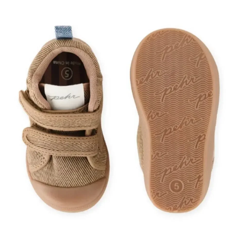 Pehr Field Trip Toddler Sneaker - Chestnut - Size 4